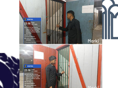 Pengawasan Blok Hunian Lapas Mamasa