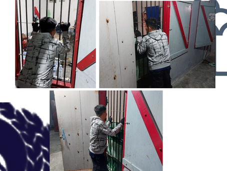 Monitoring dan kontrol blok hunian WBP Lapas Mamasa