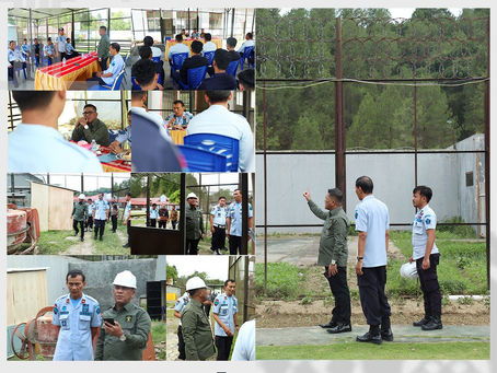 Kunjungan dan Pengarahan Ka. Kanwil Kemenkumham Sulbar pada Lapas Kelas III Mamasa.