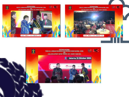 Staff Lapas Mamasa raih pengharaan dalam LDCC Award 2023