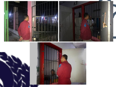 Monitoring dan kontrol keliling kamar hunian Warga binaan
