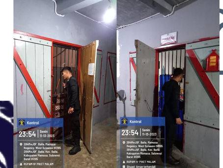 Pemeriksaan Kamar Hunian Lapas Kelas III Mamasa