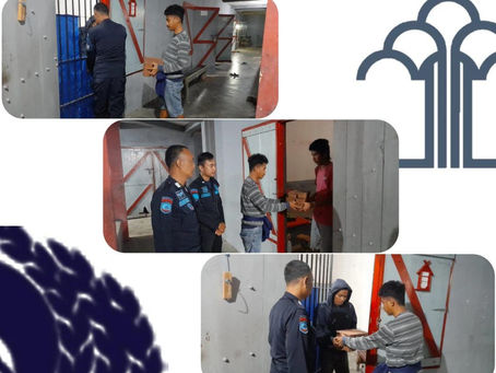 Pembagian menu makan sahur untuk Warga Binaan beragama Muslim