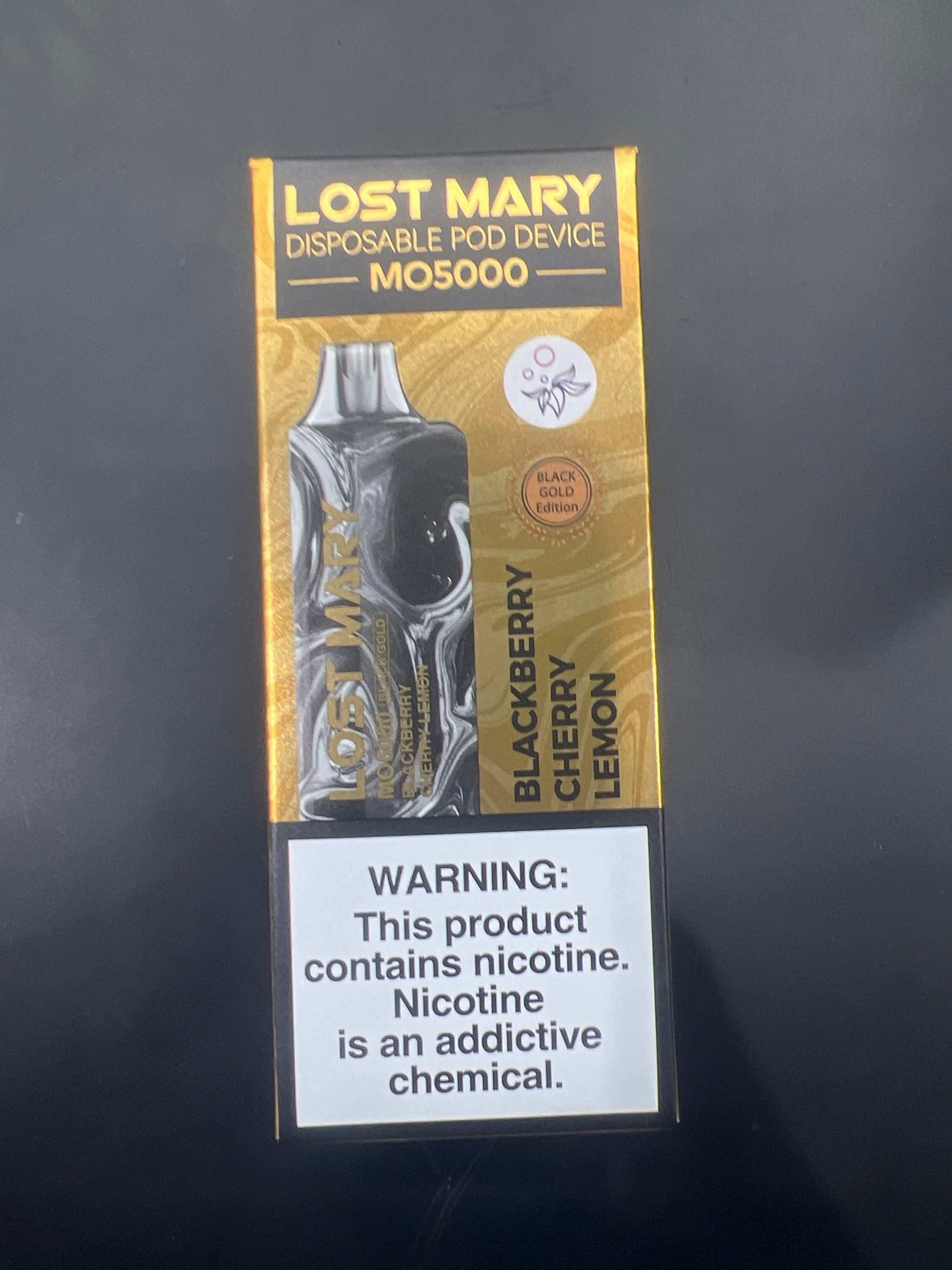Lost Mary Mo 5000 puffs blackberry cherry lemon 