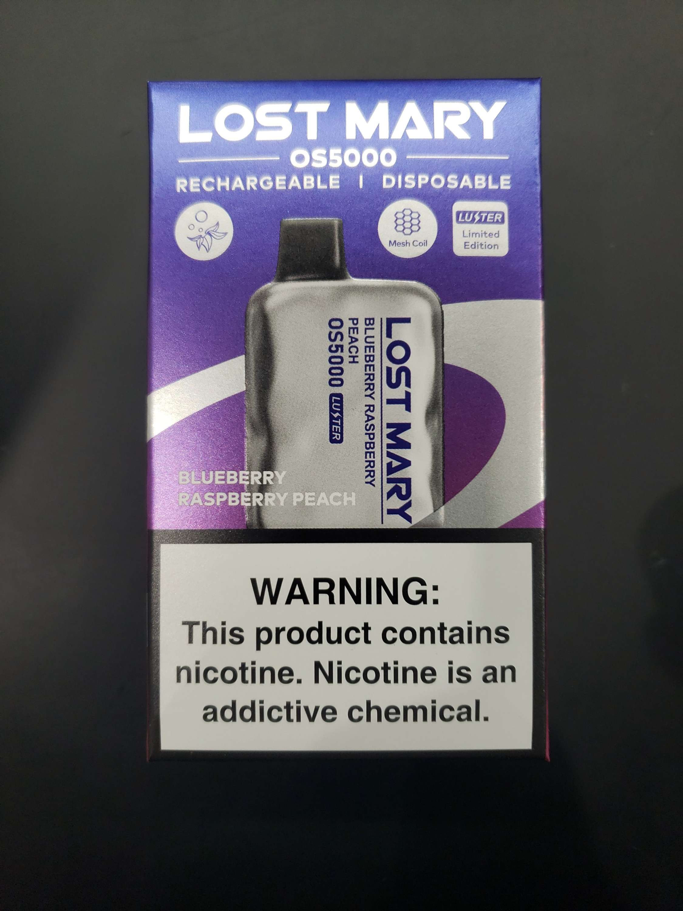 Lost mary os 5000 Blueberry Raspberry Peach