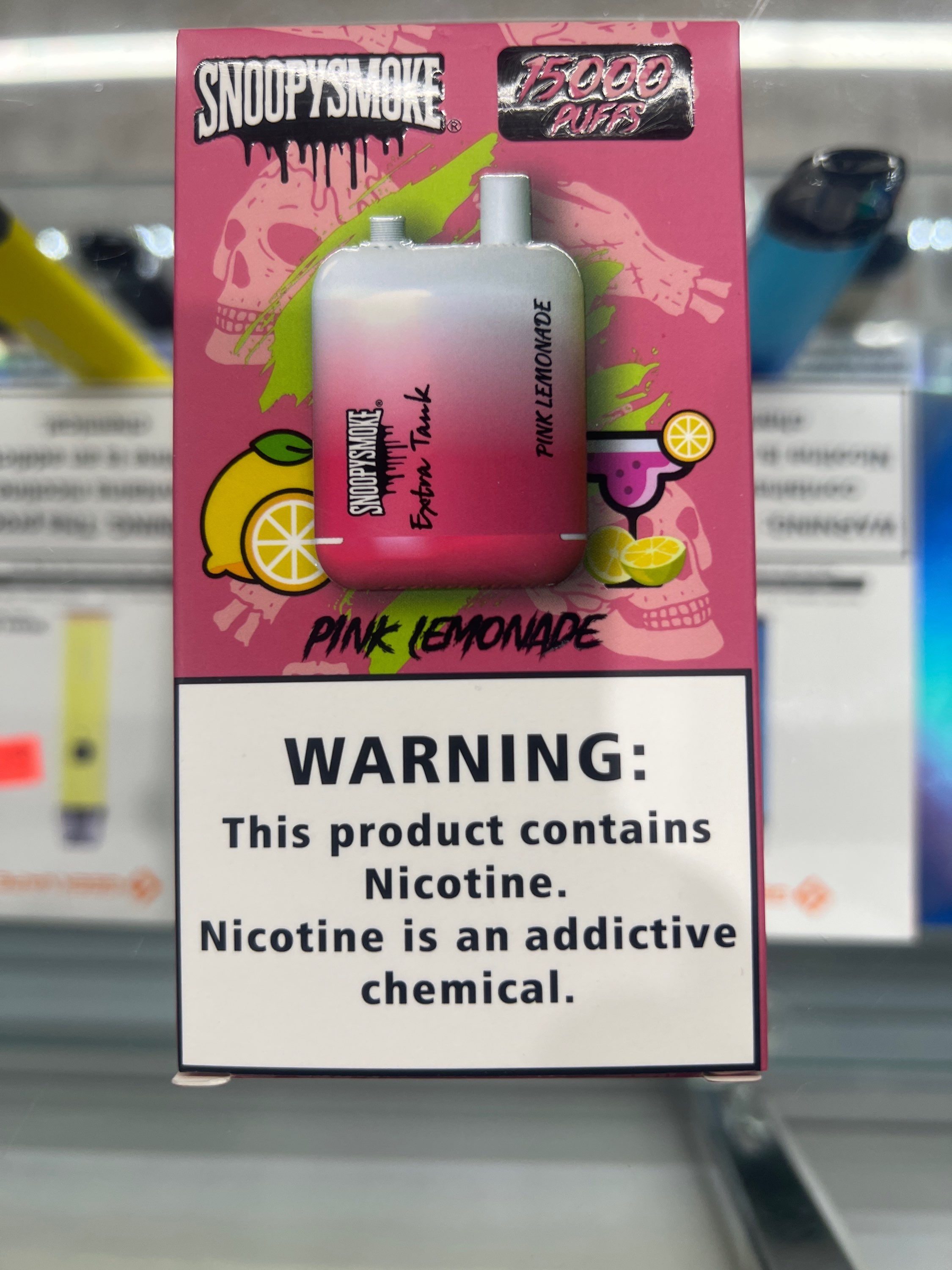 Snoopysmoke 15000 puffs pink lemonade