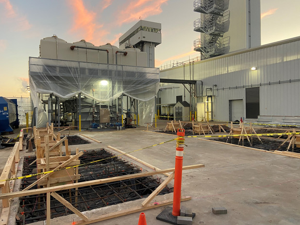 Industrial construction, general contractor Houston, interior design, concrete foundation work