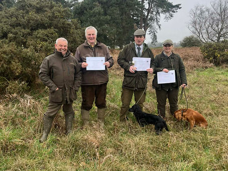 The Kay Baldwin Memorial Gundog Working Tests Puppy, Novice & Open AV Spaniel