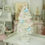 Miniature : Sapin Blanc Miniature, Noël Shabby Chic, Maison de Poupée