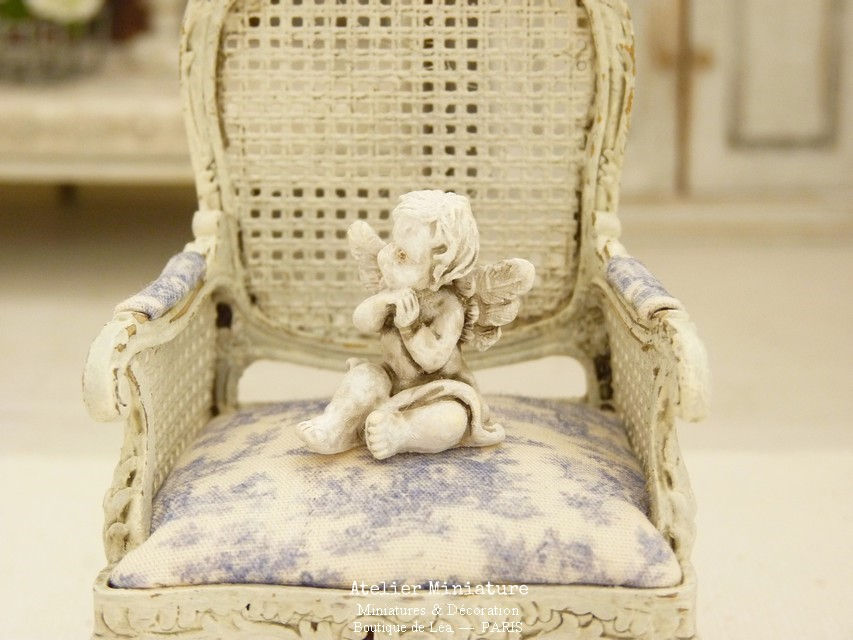 Miniature : Ange #2 en résine, Maison de Poupée à l'échelle 1/12