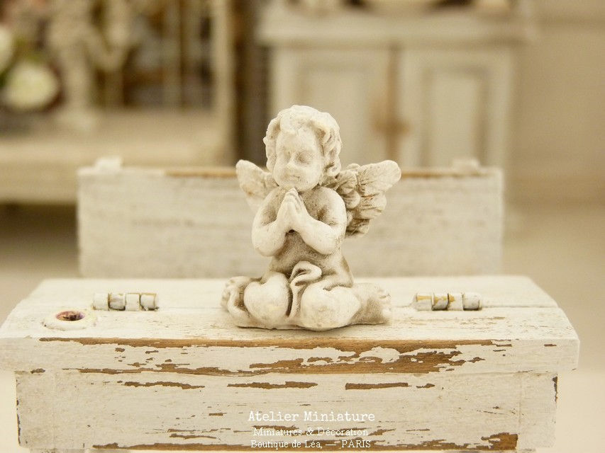 Miniature : Ange #1 en résine, Maison de Poupée à l'échelle 1/12