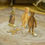 Miniature : Lot de 4 Ours Chromos Victoriens en Papier Découpé, Jouets de Maison de Poupée