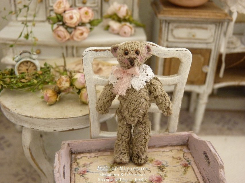 Thumbnail: Ourson Miniature, Maison de Poupée 1/12