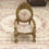 Thumbnail: Fauteuil en Bois, Échelle 1/24, Maison de Poupée