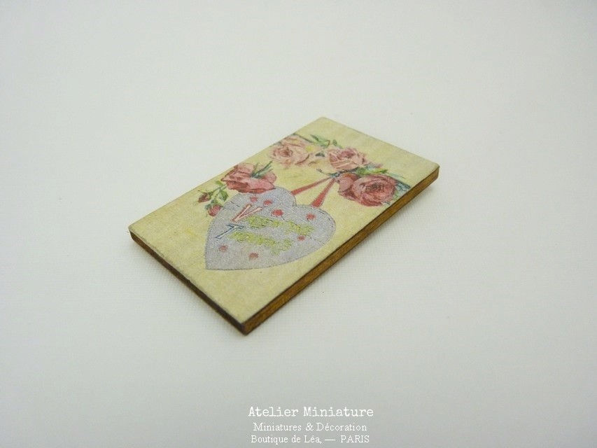 Thumbnail: Panneau Miniature en Bois, Échelle 1/12