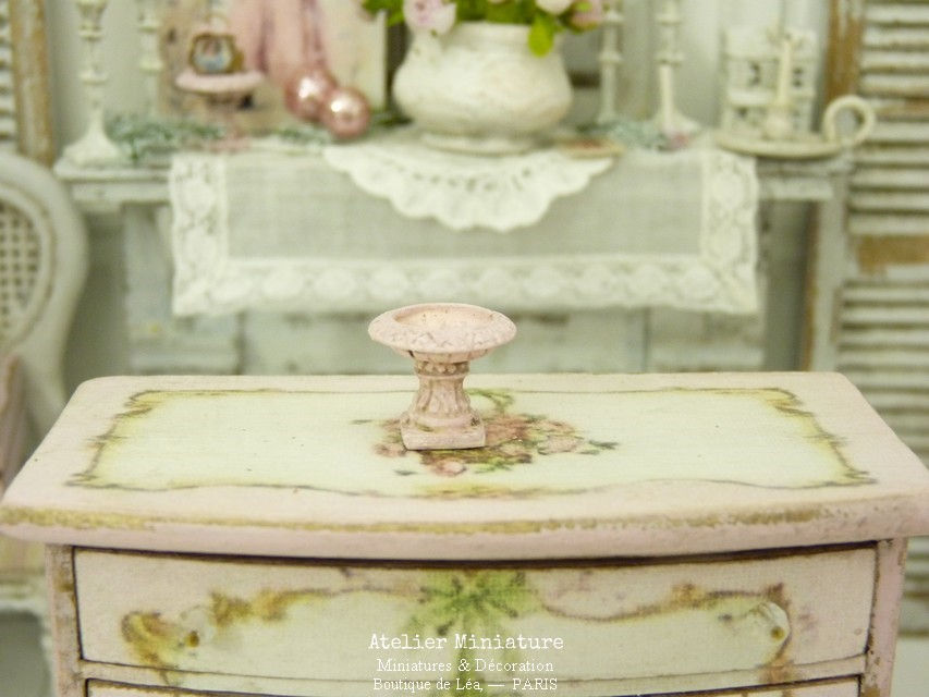 Échelle 1/24 - Coupe Médicis Miniature en Résine, Maison de Poupée