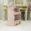 Thumbnail: Étagère Shabby Chippy, Rose Vieilli, Maison de Poupée, Échelle 1/12