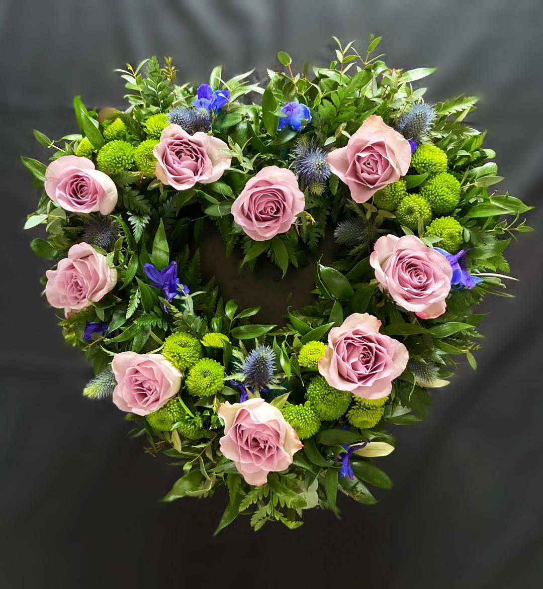 Open heart tribute - lilac