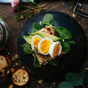 Egg and Spinach Salad