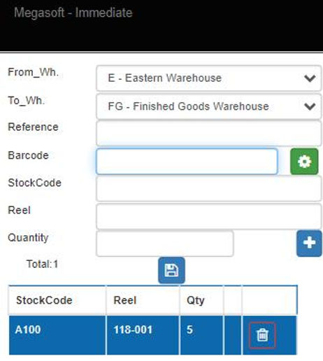 Warehouse Mangement