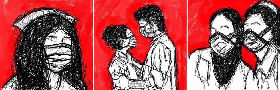 Love in the Time of Covid Grid