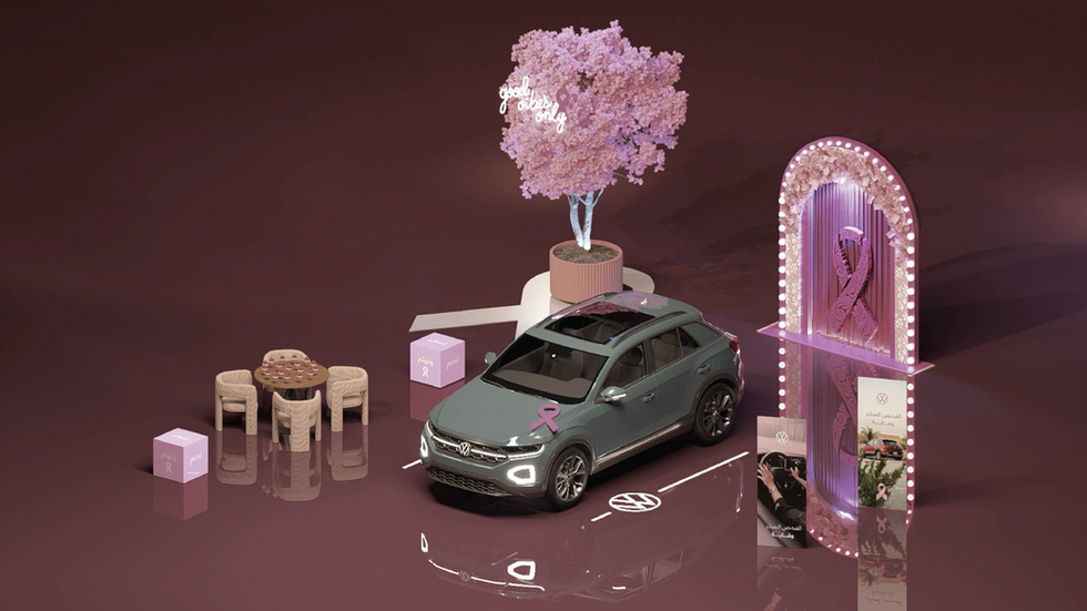 Volkswagen Pink October Event