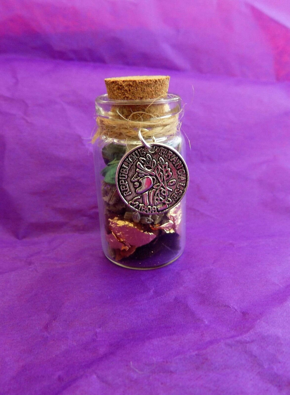Wealth Witch Bottle- A magical Talisman
