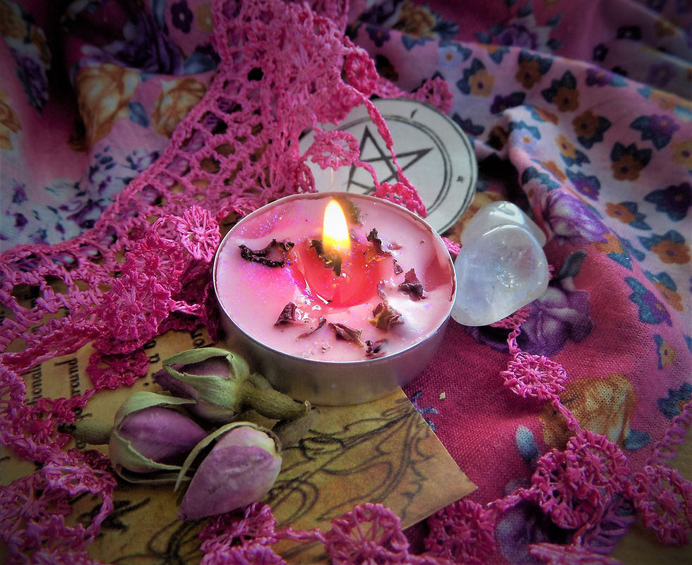 Love Handmade Spell Votive Simple and Powerful