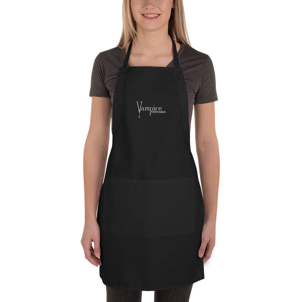 Vampire Vineyards Gourmet Apron