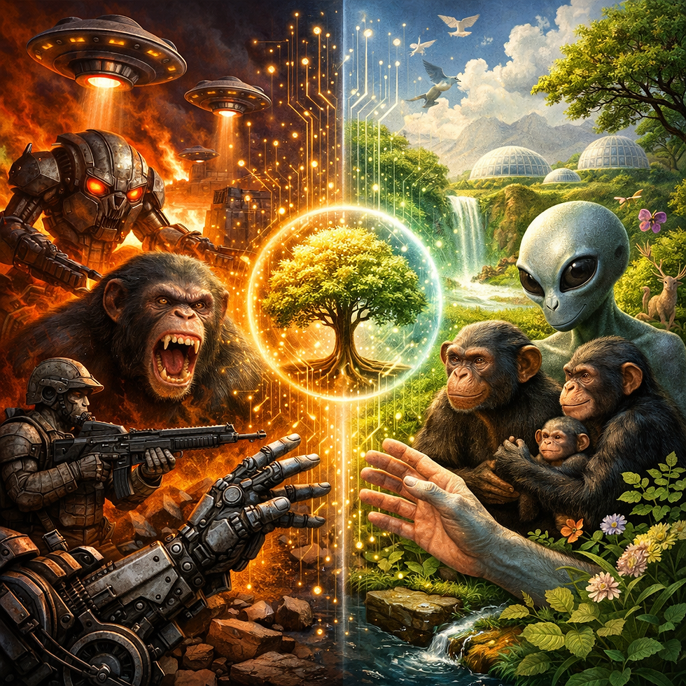 Aliens, Apes, & Algorithms