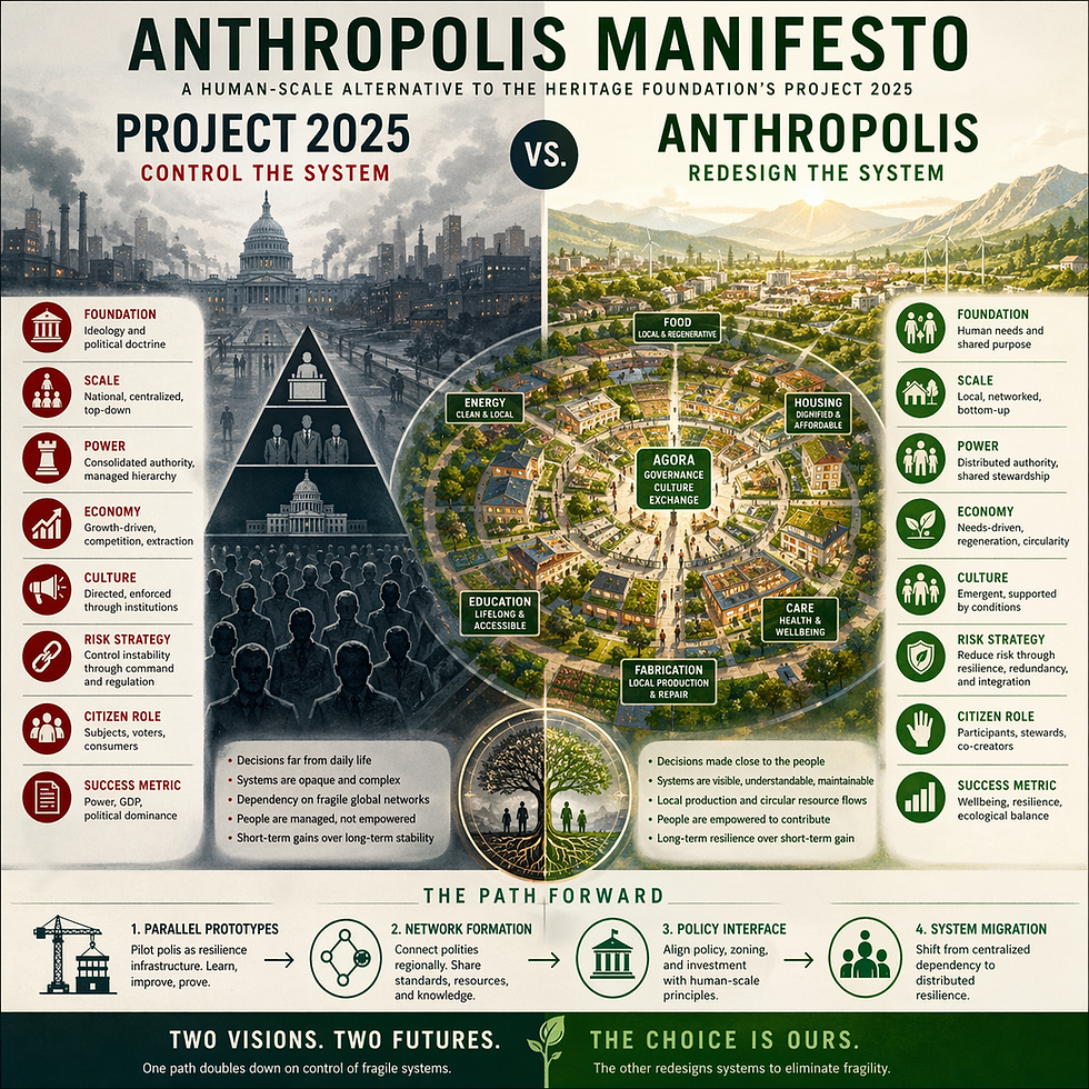 Anthropolis Manifesto - Project 2028