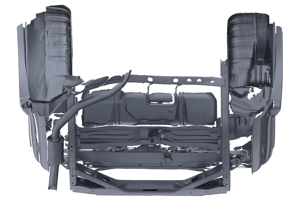 Thumbnail: LAND CRUISER 80 REAR BUMPER 3D SCAN (LOW POLYGON) EXTENDED