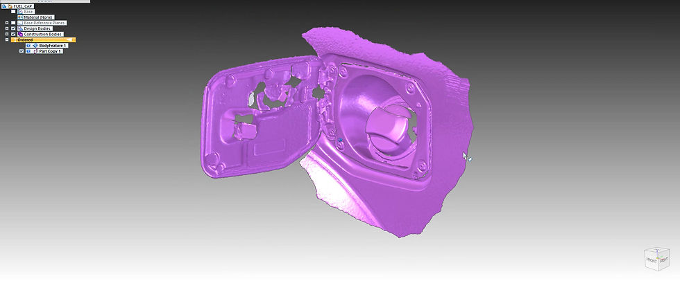 Thumbnail: LAND CRUISER 80 FUEL CAP / DOOR 3D SCAN