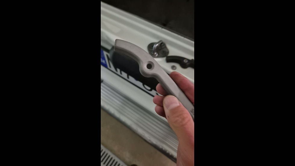 Thumbnail: Toyota Land Cruiser Tailgate handle