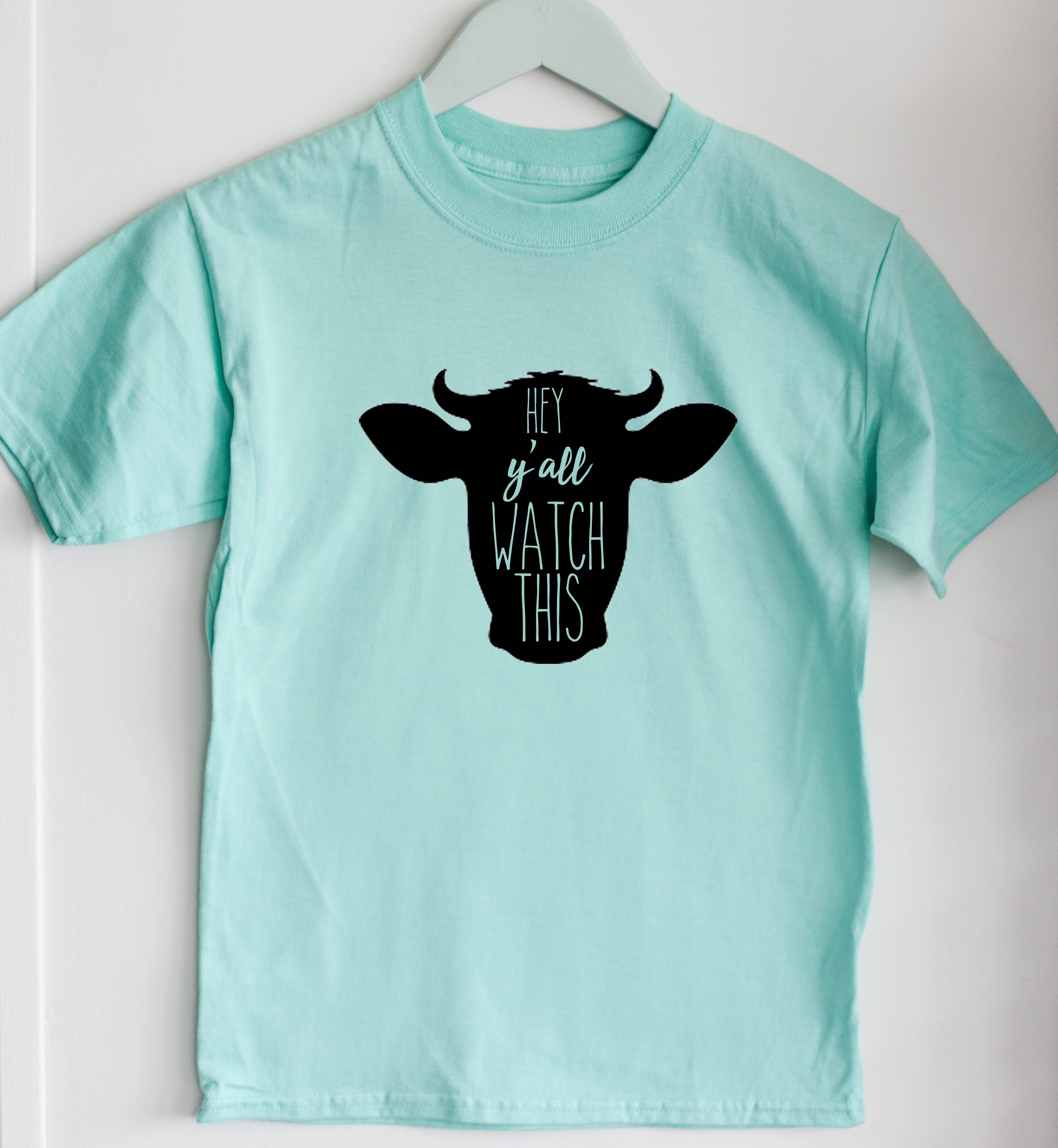 Youth Shirt "Y'all Watch This"