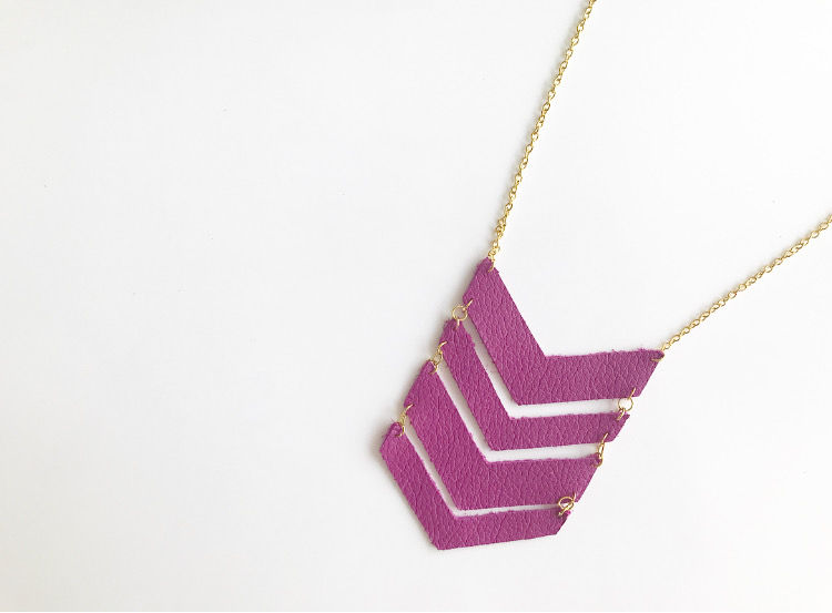 "Follow Me" Arrow Pendant Essential Oil Diffusing Necklace JPF Leather and Oils