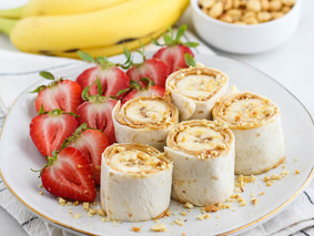 Virtual Cooking Club and PB Roll Ups