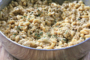 Cheeseburger Macaroni {Farm + Food}