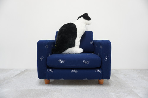 mini sofa (mina-perhonen chocho) ネイビー | Fajee