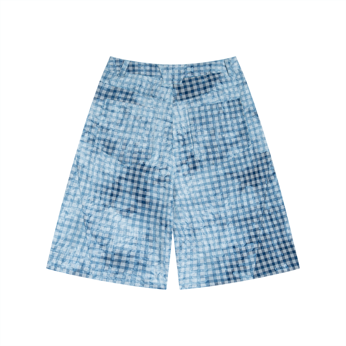 Forever Masc Vintage Wash Plaid Shorts