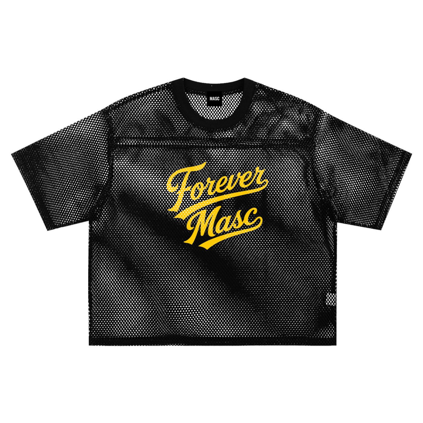 Forever Masc Varsity Jersey Black