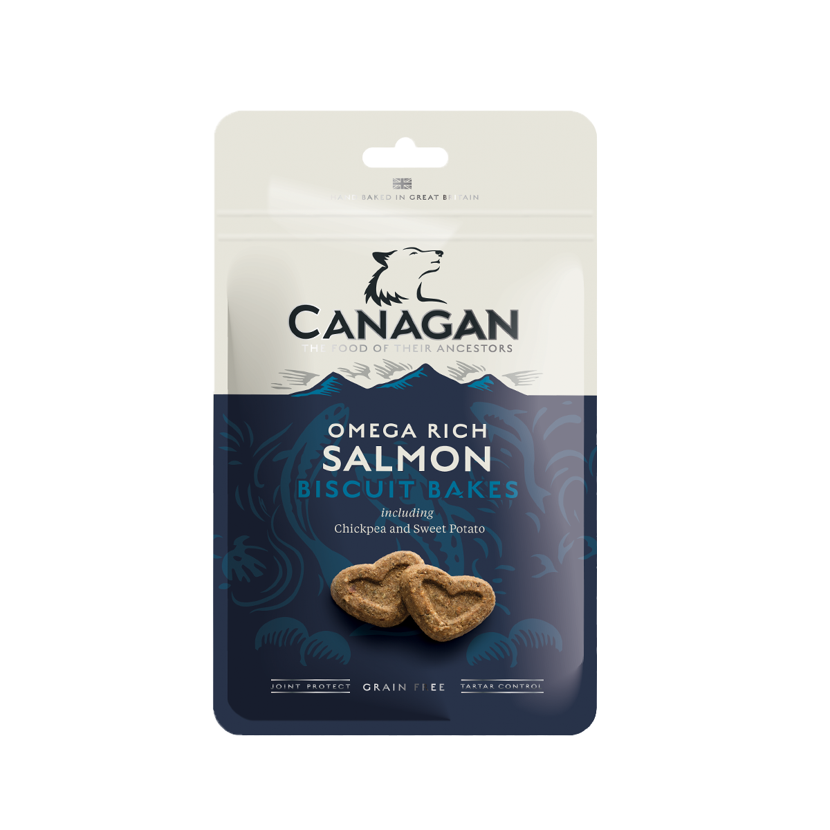 Canagan Salmon Biscuit Bakes 150g Dog Food Treats
