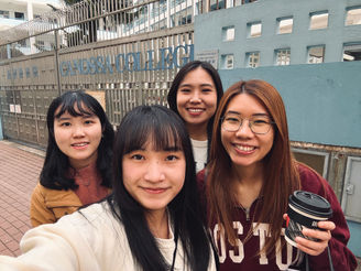 The busy weekend with friends