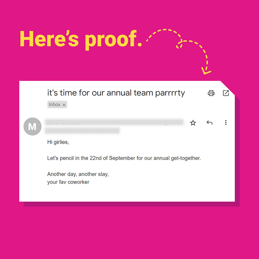 Email writing course