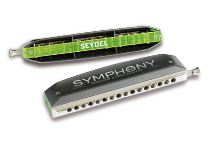 サイデル SEYDEL SYMPHONY 16穴 Seydel Symphony 64 Aluminum Harmonica | 16-Hole Chromatic
