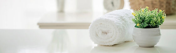 Aline Health - white towel