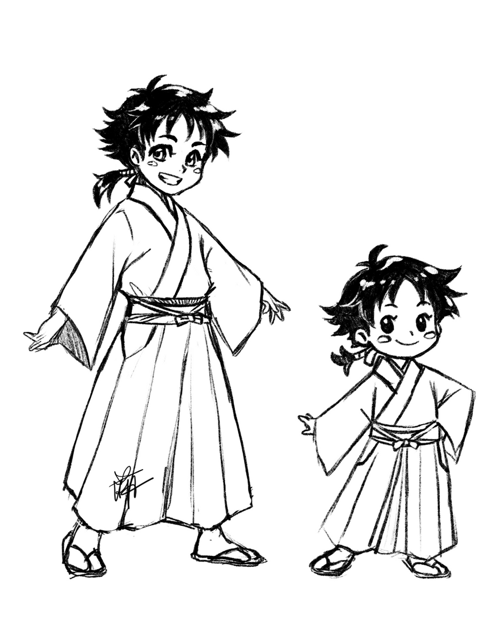 Characterdesign Entwurf 2
