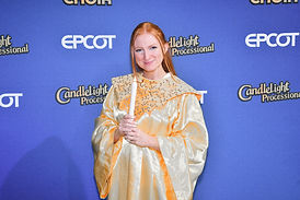 Kelsie Hicks in Disney's Candlelight Processional