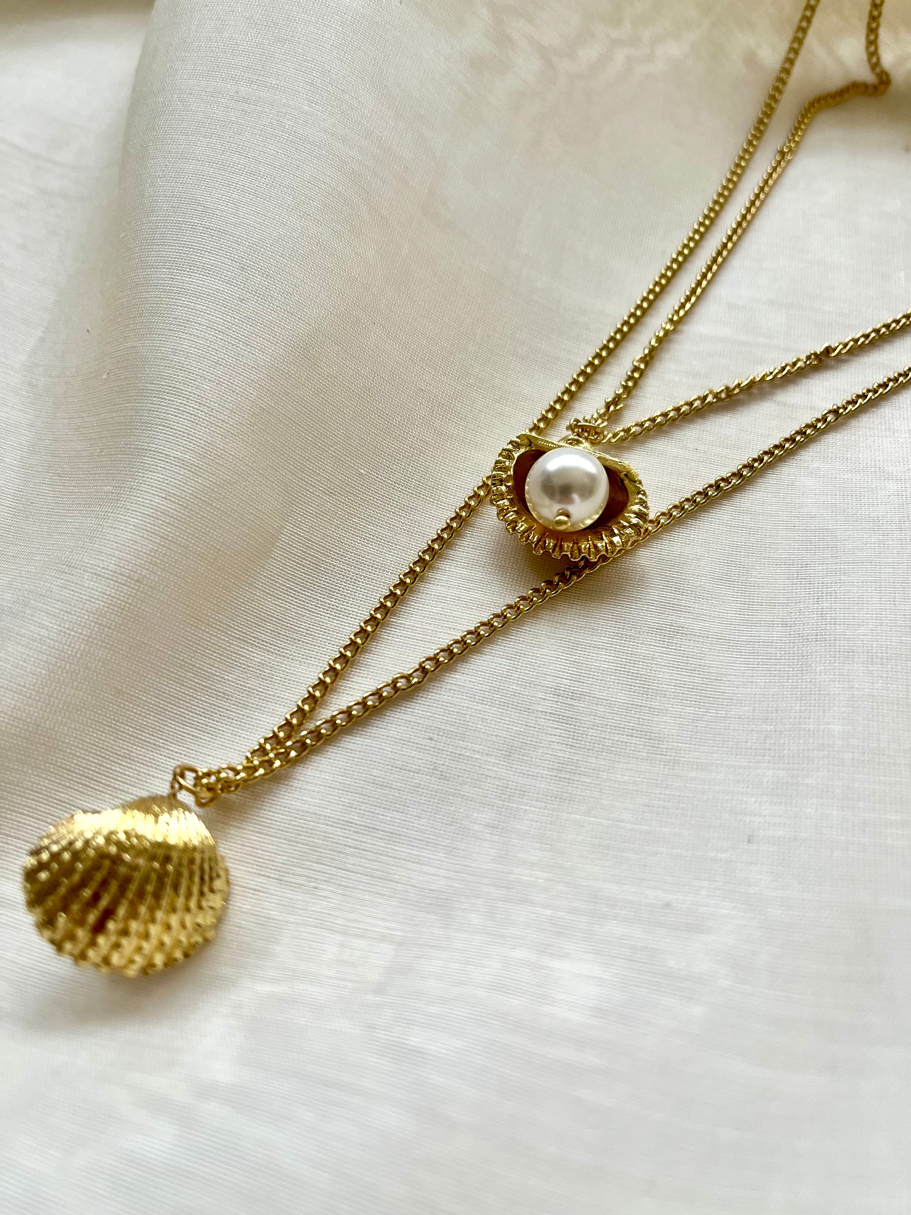 Oyster Multilayer Necklace