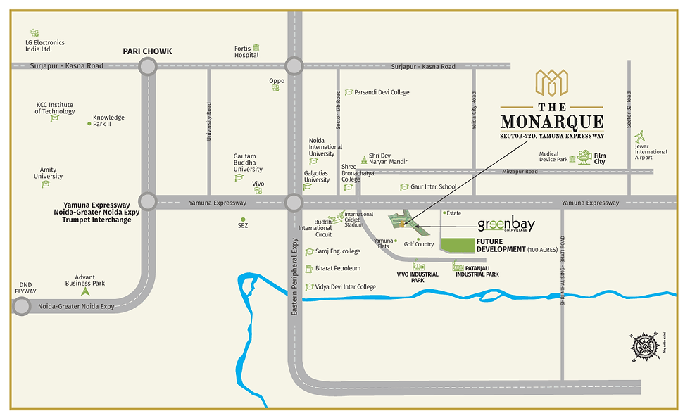 Location of The Monarque